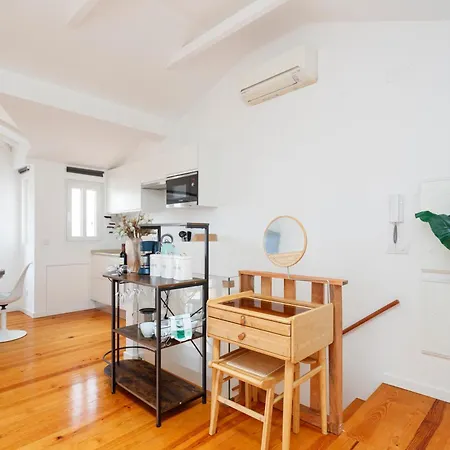 Bica Blue 1br Loft W Riverview N Ac By Lu Holidays * Лиссабон