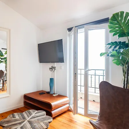 Bica Blue 1br Loft W Riverview N Ac By Lu Holidays شقة Lisboa